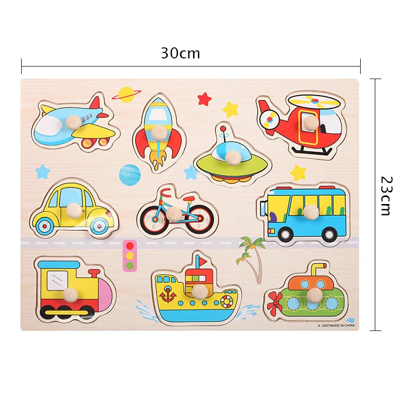 Wooden Educational Toys for Baby Motessori Early Learning Toys for Kids Birthday Christmas New Year Gift Toys for Children