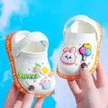Summer Children Garden Slippers Shoes Boys&Girls Beach Sandal Kids Lightweight Breathable Cute Cartoon Slip Baby Slippers