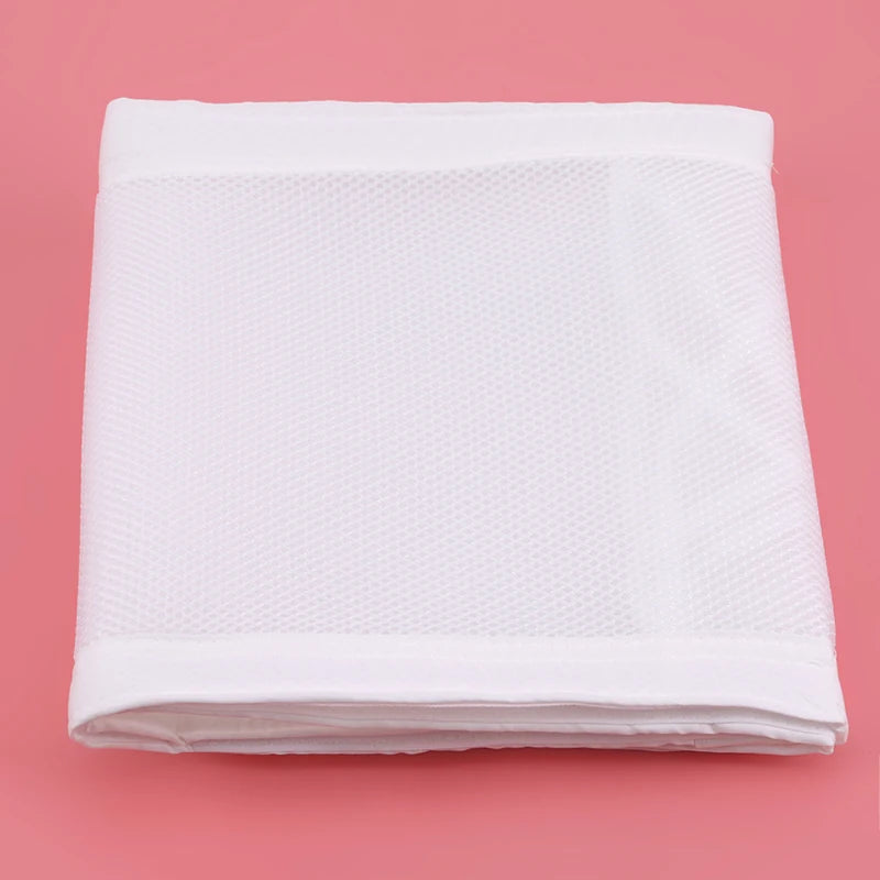 Mesh Crib Soild Color Breathable Bed Crib Bumper Grey Liner For Standard Baby Crib Full-Size Wieg Ademend Mesh Bed Bumper