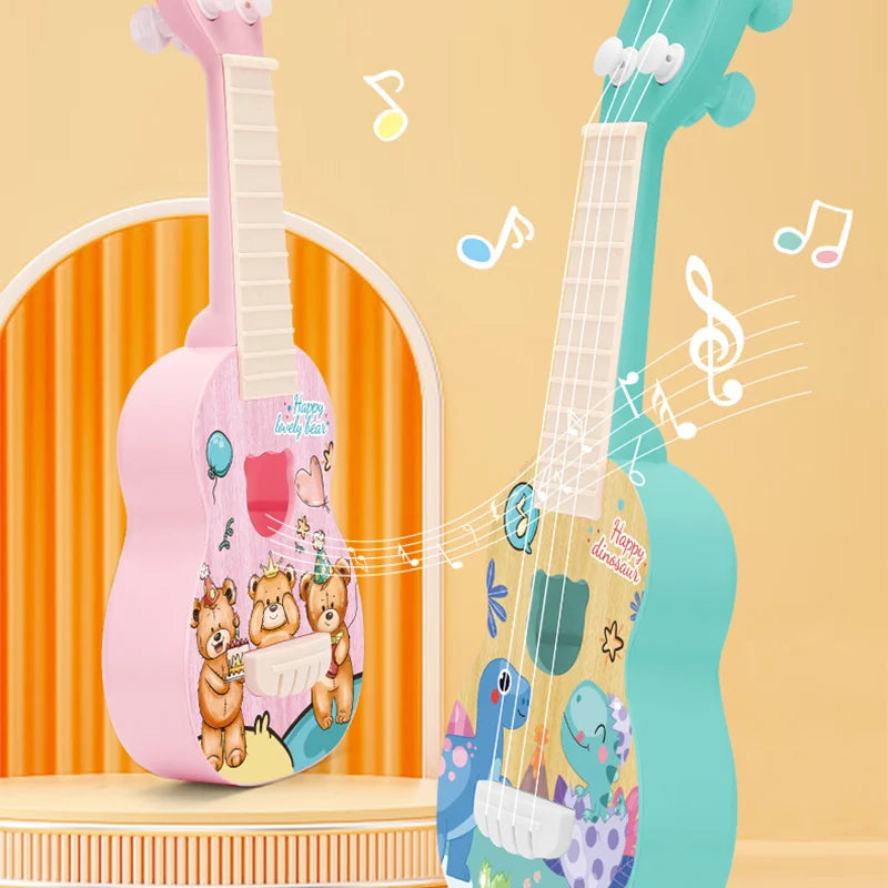 Children Can Play Ukulele Toy Guitar Can Play Beginner Simulation Instrument Enlightenment Educational Instrument Music Toy