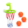Baby Bath Toy Children Water Play Toys Set Bathroom Bathtub Suction Cup Shooting Basketball Hoop with 3 Balls Bath Toys for Kids